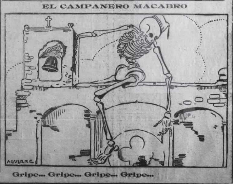 Chiste El campanero macabro. Le Fígaro, 18 de octubre de 1918